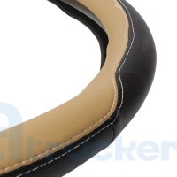 Potah volant 44-46 cm BIG béžový hladký